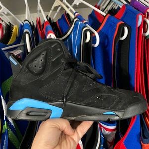 Air Jordan 6 black UNC “Dyed soles”